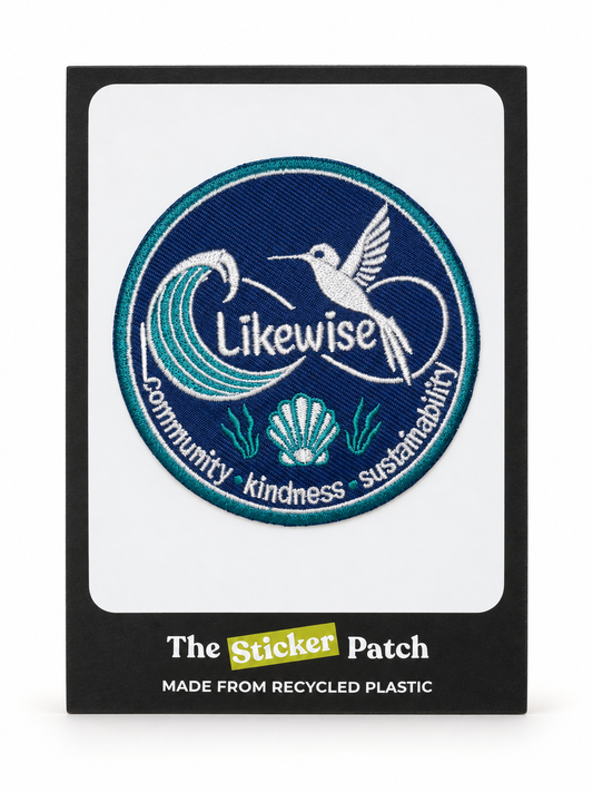 Likewise Recycled-Plastic Sticker Patch