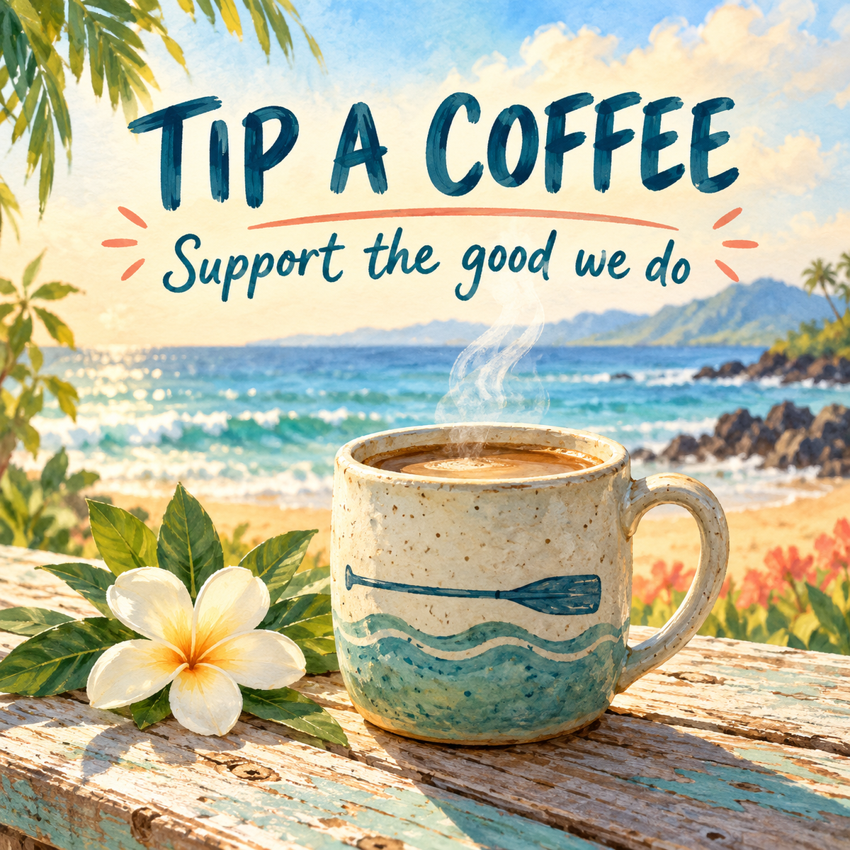 Tip a Coffee | Support Likewise