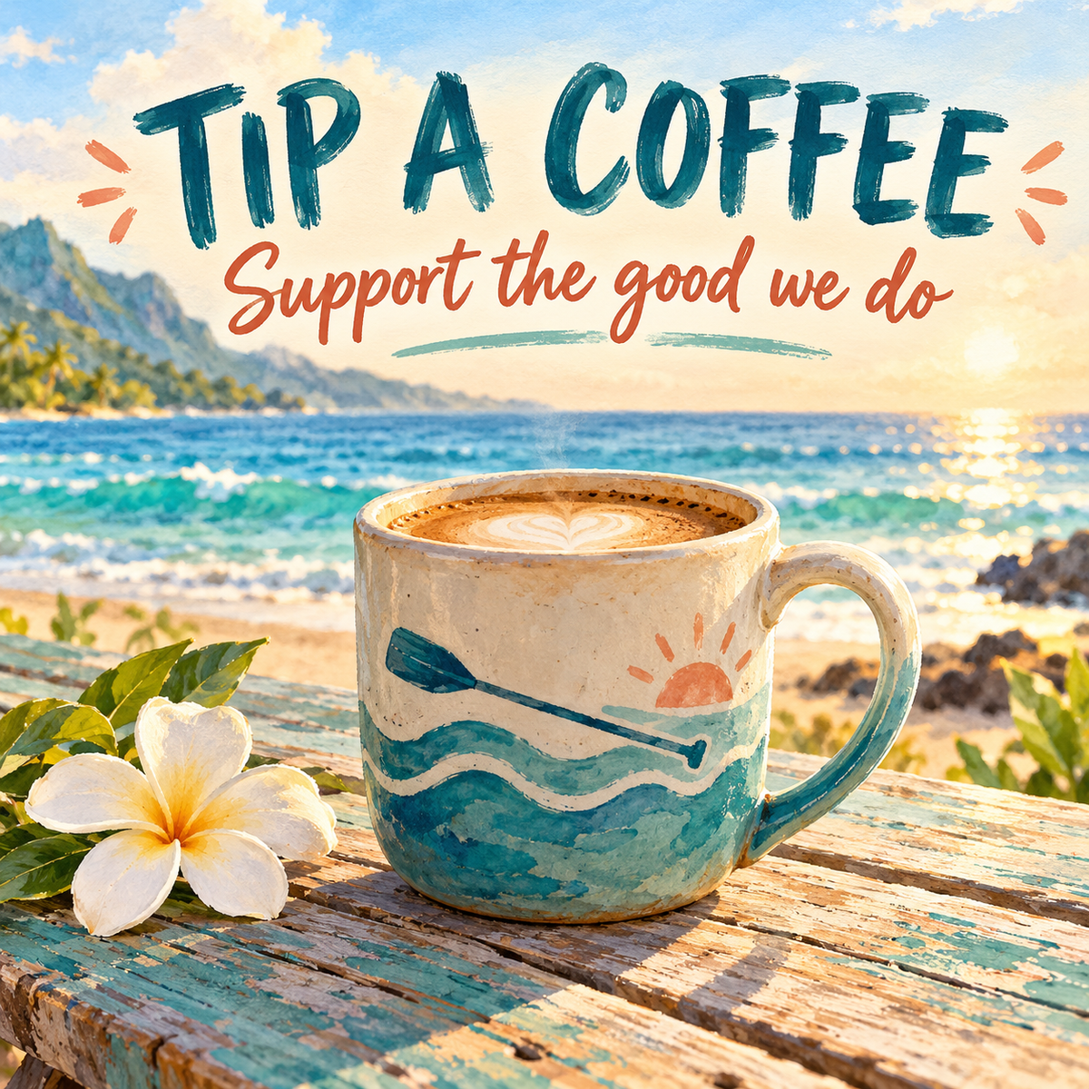 Tip a Coffee | Support Likewise